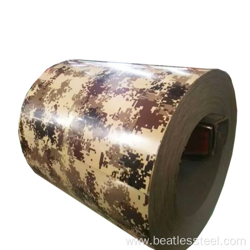 Prepainted Steel Coil Color Coated Steel Golden